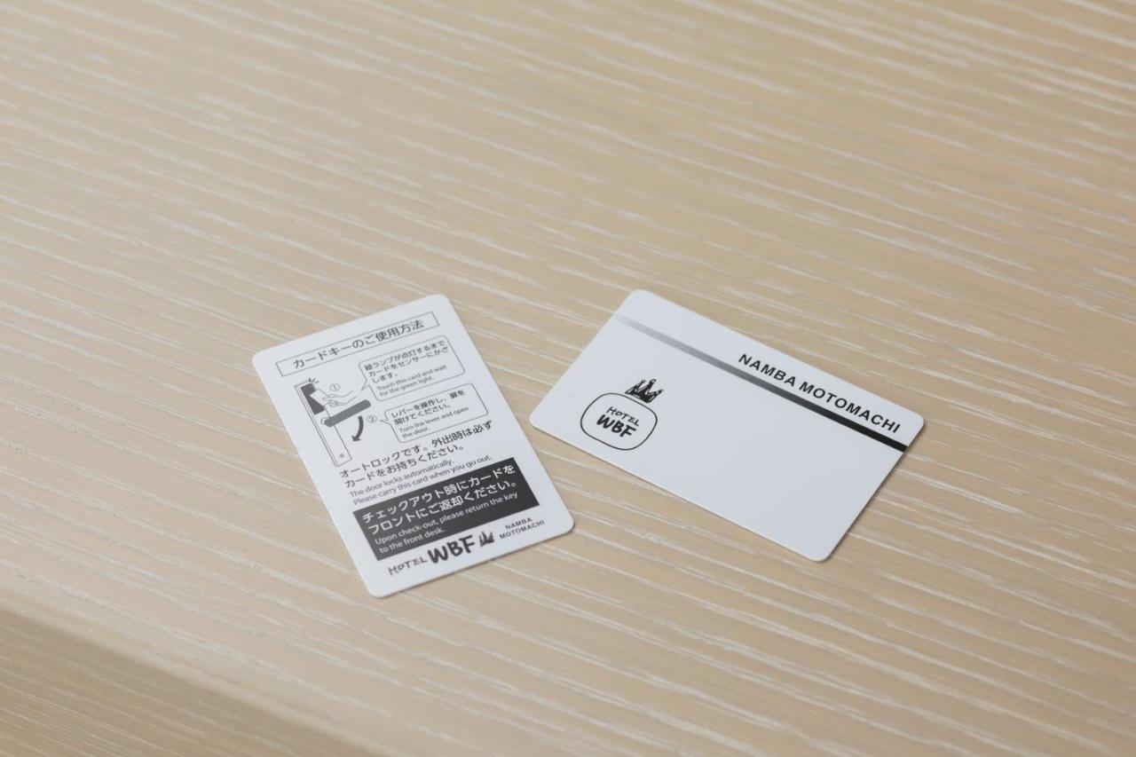 Hotel Wbf Namba Motomachi Ōsaka Eksteriør bilde
